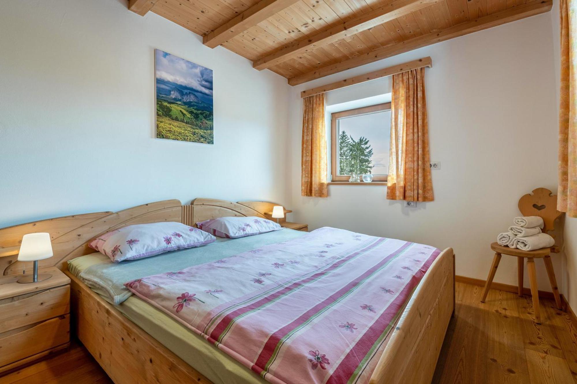 Ferienwohnung Toni II Siusi Bagian luar foto