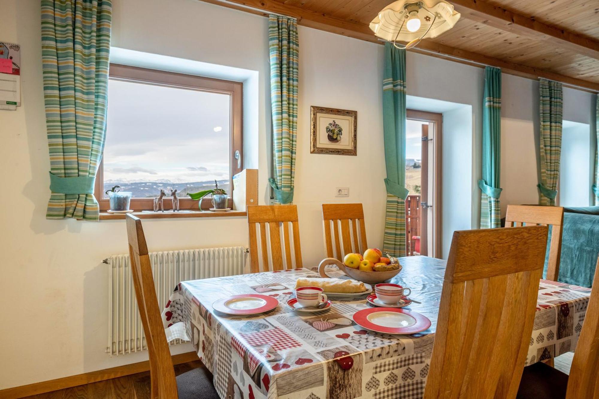 Ferienwohnung Toni II Siusi Bagian luar foto