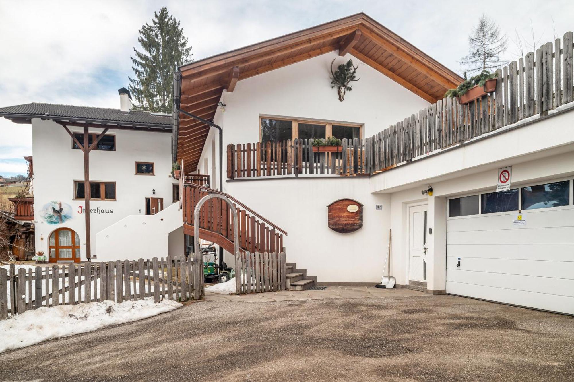 Ferienwohnung Toni II Siusi Bagian luar foto