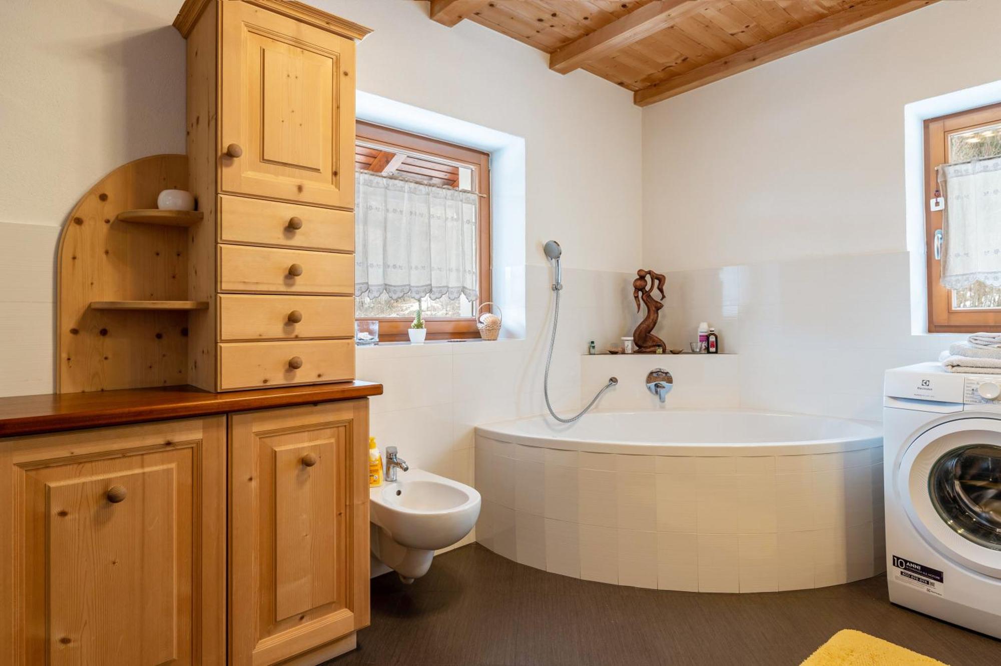 Ferienwohnung Toni II Siusi Bagian luar foto
