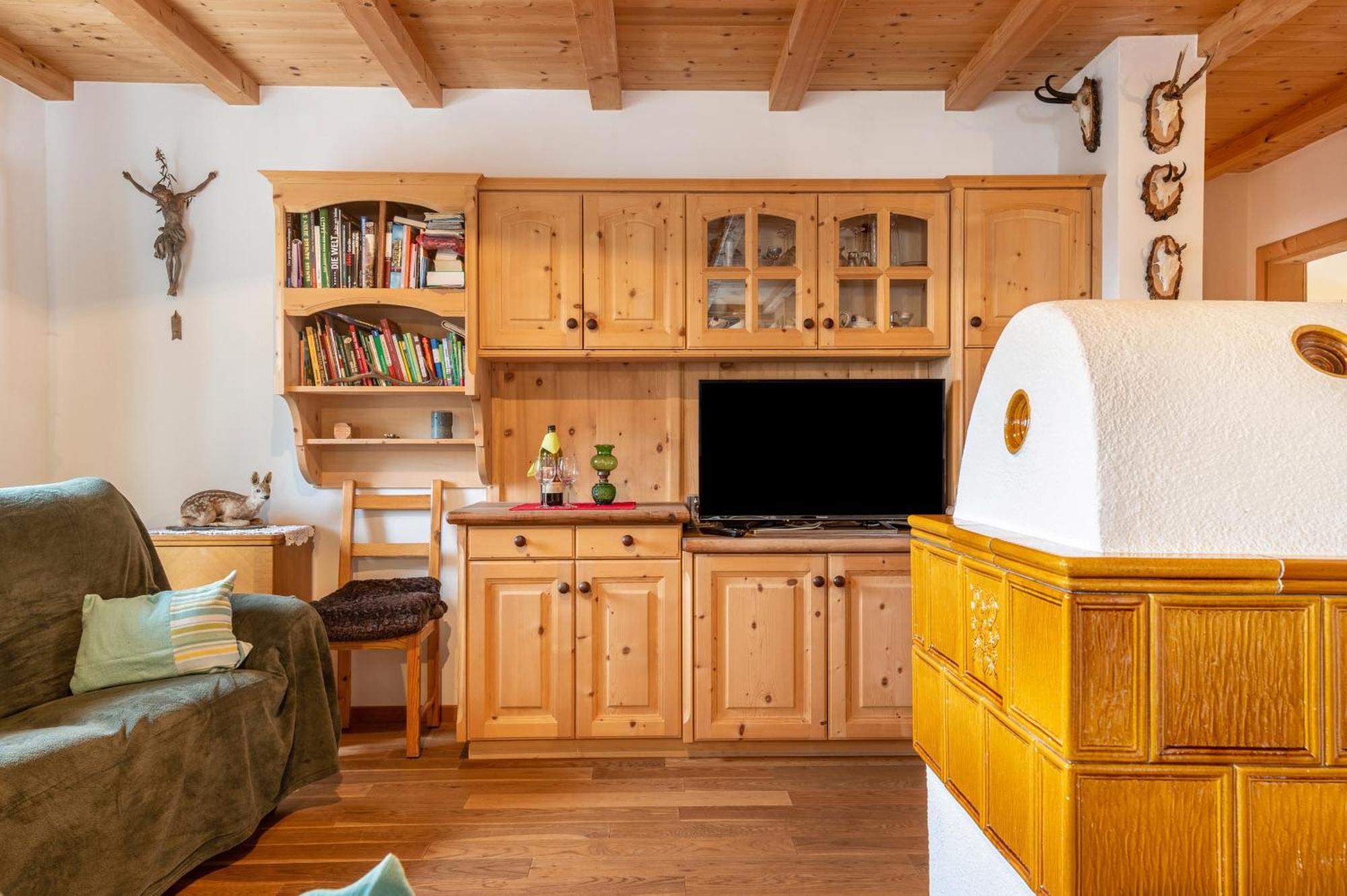 Ferienwohnung Toni II Siusi Bagian luar foto