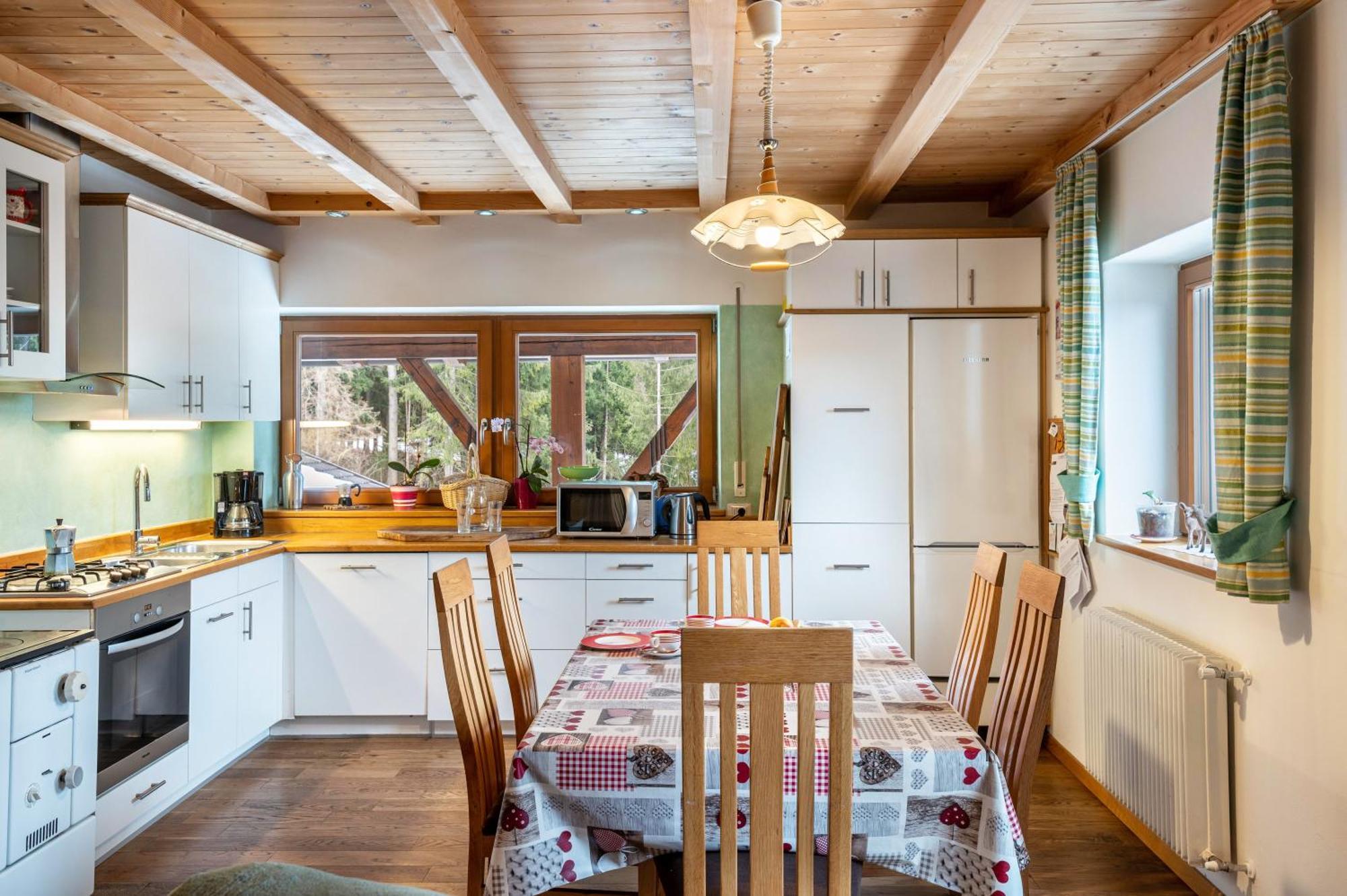 Ferienwohnung Toni II Siusi Bagian luar foto